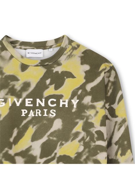 Felpa con fantasia tie-dye GIVENCHY KIDS | H31272653